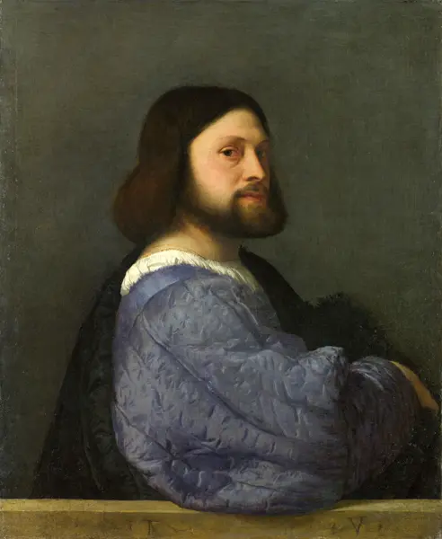 Tizian: Portrait of a Man