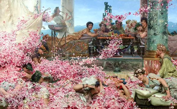 Alma-Tadema, L.: The roses of Heliogabalus