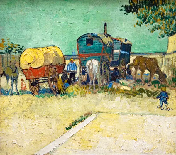 Gogh, Vincent van: Gypsy camp