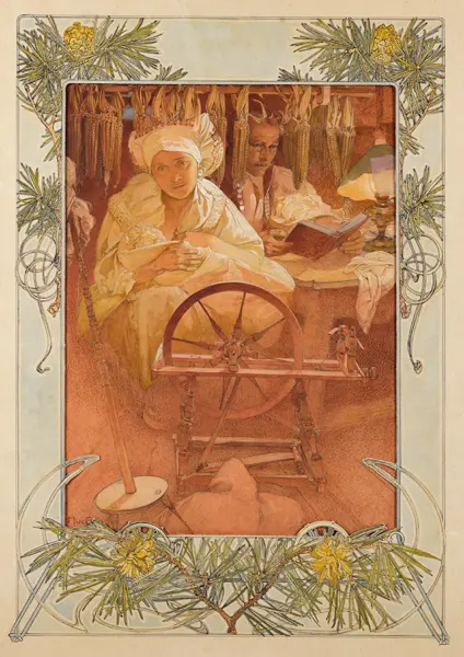 Mucha, Alfons: Bienaventurados los pacíficos