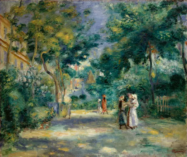 Renoir, Auguste: Garden in Montmartre