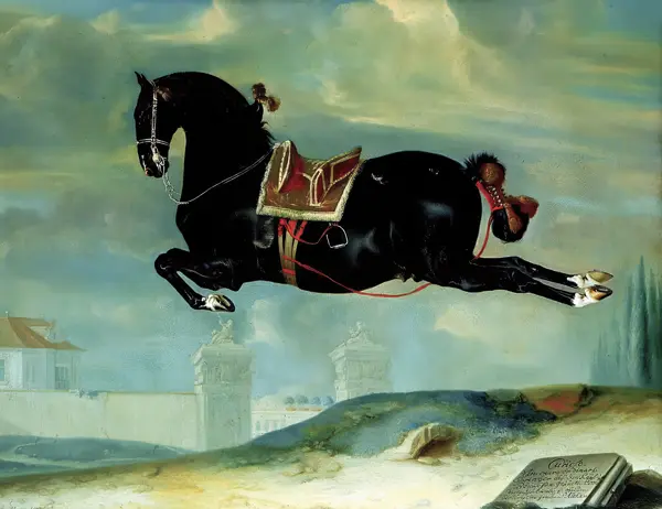 Hamilton, Johann Georg: The black horse 