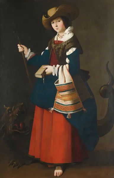 Zurbarán, Francisco de: Saint Margaret of Antioch, 1630-34