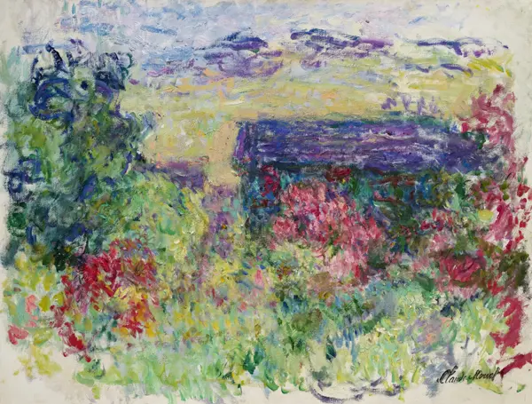 Monet, Claude: Dům mezi růžemi