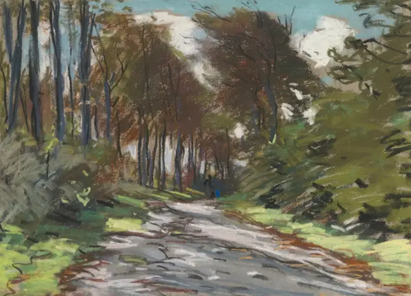 Monet, Claude: Zapuštěná cesta, světelný efekt
