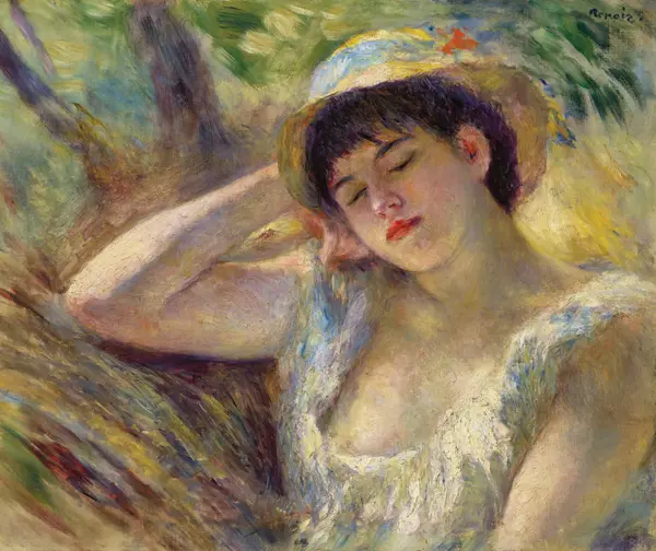Renoir, Auguste: Sleeping girl