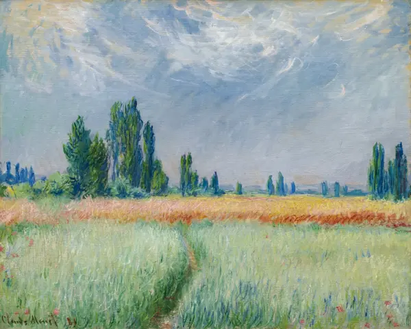 Monet, Claude: Wheat field
