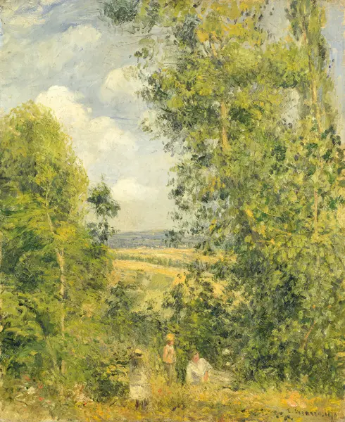 Pissarro, Camille: A Rest in the Meadow