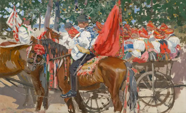 Uprka, Joza: The peasant wedding