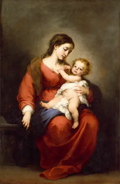 Murillo, Bartolome: Virgin and Child, c.1670-72