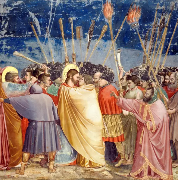 Bondone, di Giotto: The Arrest of Christ