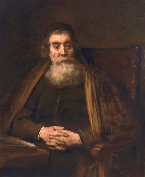 Rembrandt, van Rijn: Portrait of an old man