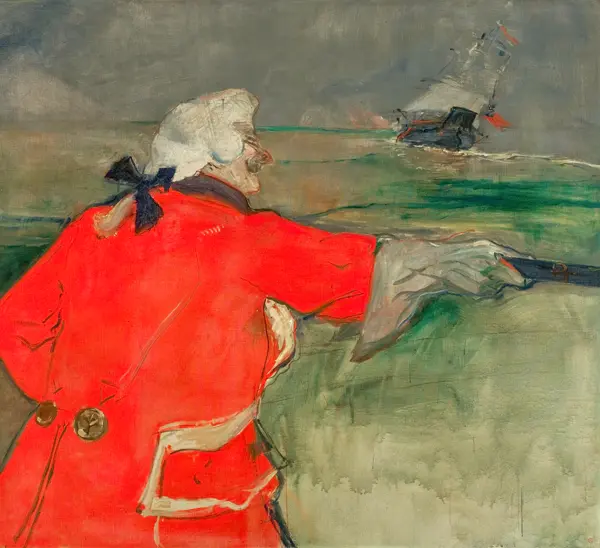 Toulouse-Lautrec, H.: The Admiral Viaud, or Paul Viaud in an Admiral