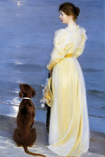 Krøyer, Peder Severin: Soirée d