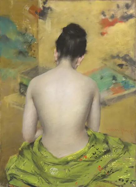Chase, William Merritt: Étude de la couleur de la chair et de l
