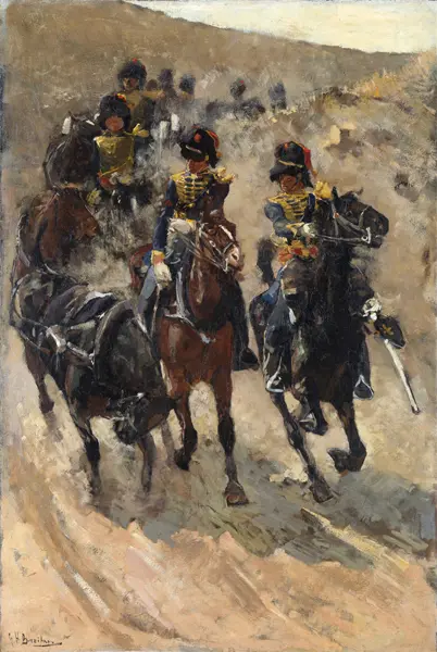 Breitner, George Hendrik: I cavalieri gialli, 1885-86