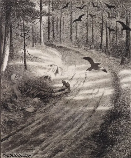 Kittelsen, Theodor: The Pauper