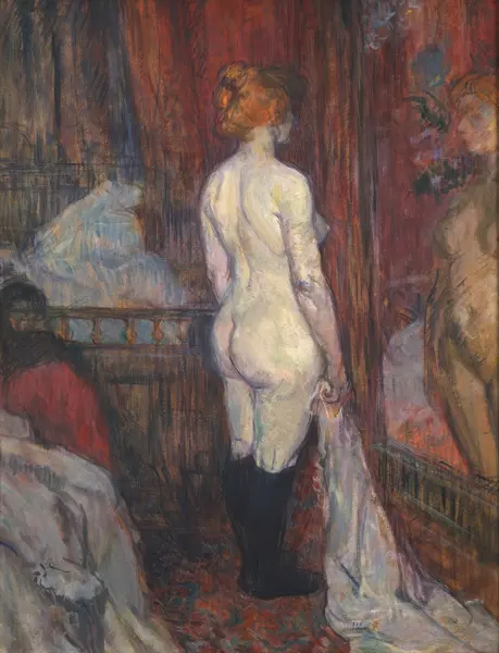 Toulouse-Lautrec, H.: Woman before a Mirror
