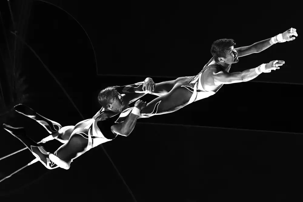 Baumann, Franz: Trapeze Artists