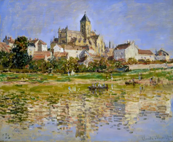 Monet, Claude: La chiesa di Vetheuil