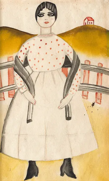 Kahlo, Frida: Muchacha Pueblerina