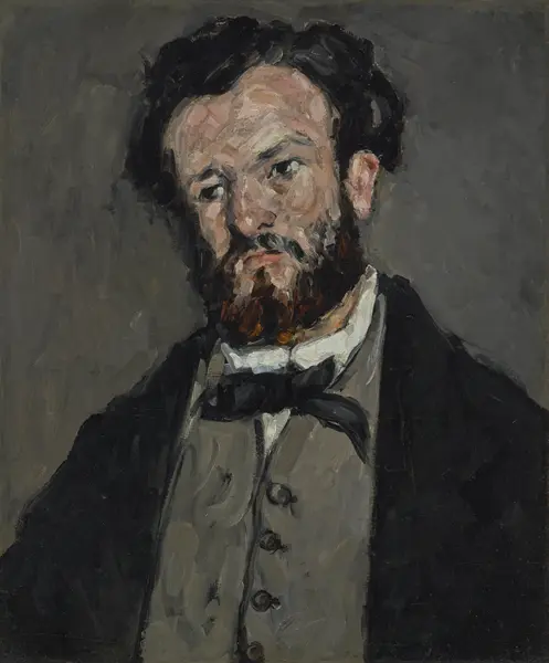 Cézanne, Paul: Retrato de Anthony ValabrA?gue, 1869-71