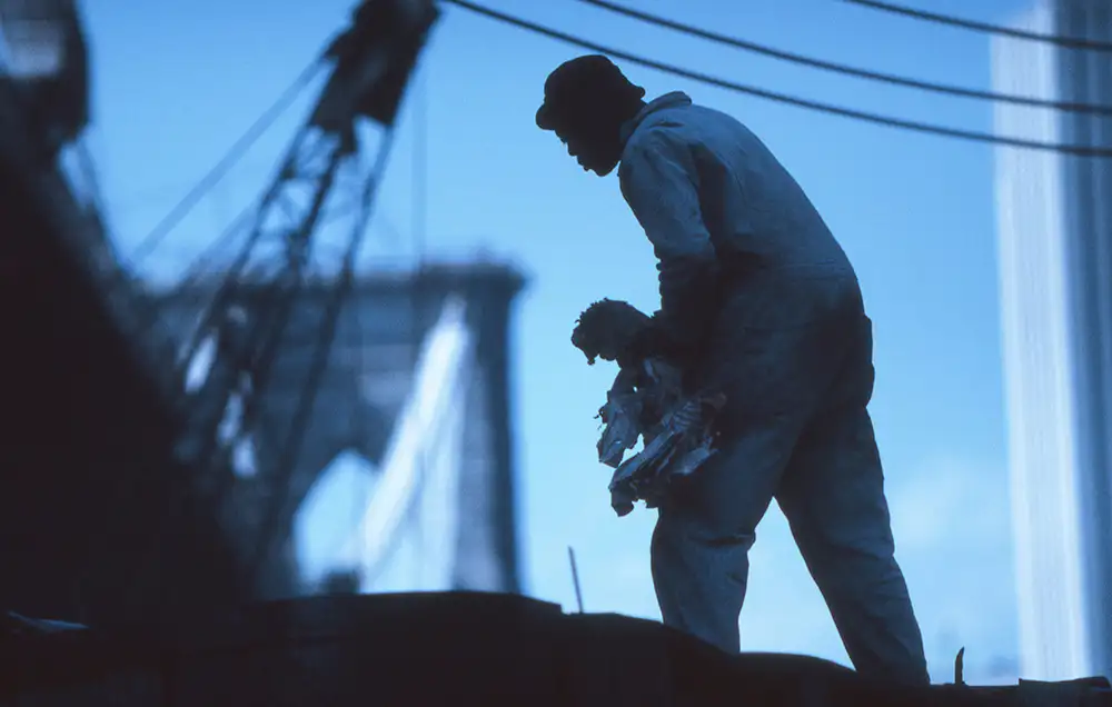 Matthes, Dieter: Worker (from the series New York Blues)