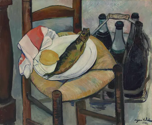 Valadon, Suzanne: Still life with herring