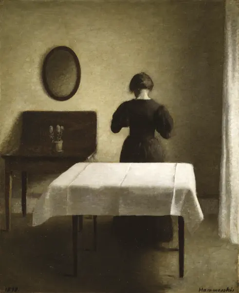 Hammershoi, Vilhelm: Interior