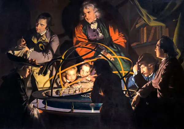 Wright, Joseph: A Philosopher Lecturing on the Orrery