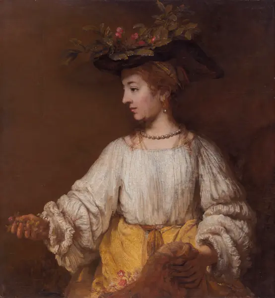 Rembrandt, van Rijn: Flora