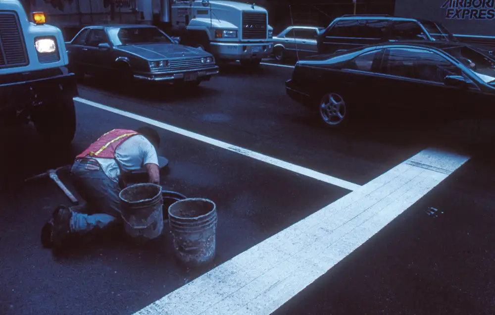 Matthes, Dieter: Cleaning (from the series Chicago Blues)