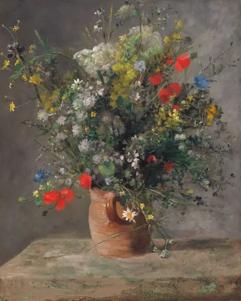 Renoir, Auguste: Flowers in vase