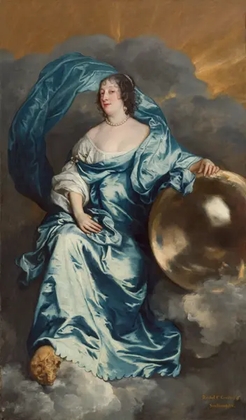 Dyck, van Anthony: Rachel de Ruvigny, Countess of Southampton as `Fortune