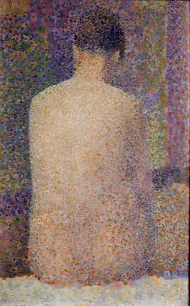 Seurat, Georges: Model from the Back