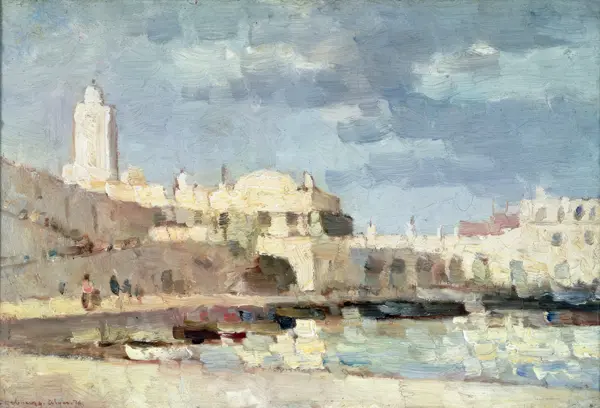 Lebourg, Albert-Charles: El puerto de Argel