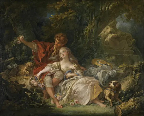 Boucher, Francois: Shepherd and Shepherdess