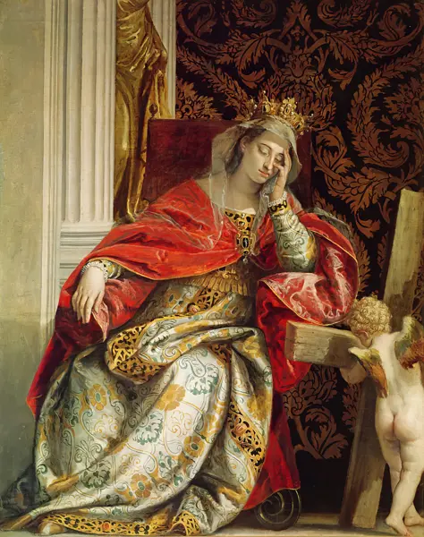 Veronese, Paolo: Portrait of Saint Helena