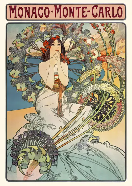 Mucha, Alfons: Monaco, Monte Carlo