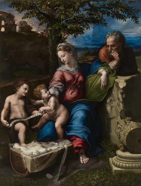 Raffael: Holy Family below the Oak