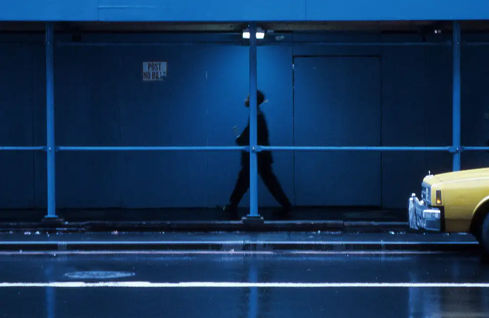 Matthes, Dieter: Yellow car (from the series New York Blues)