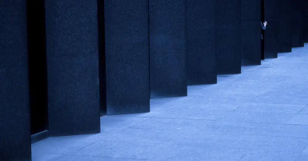 Matthes, Dieter: Vanishing (from the series New York Blues)