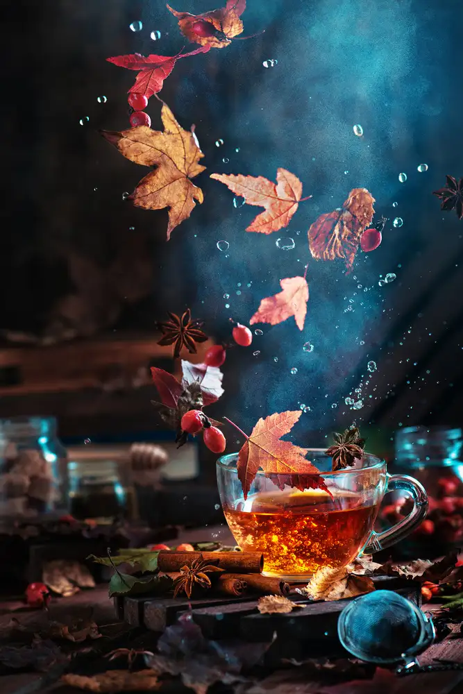 Belenko, Dina: Briar tea with autumn swirl