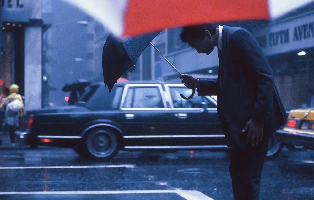 Matthes, Dieter: A bow to the rain (from the series New York Blues)