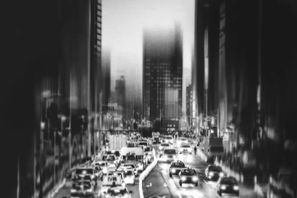 Tsuchida, Teruhiko: città,sera...