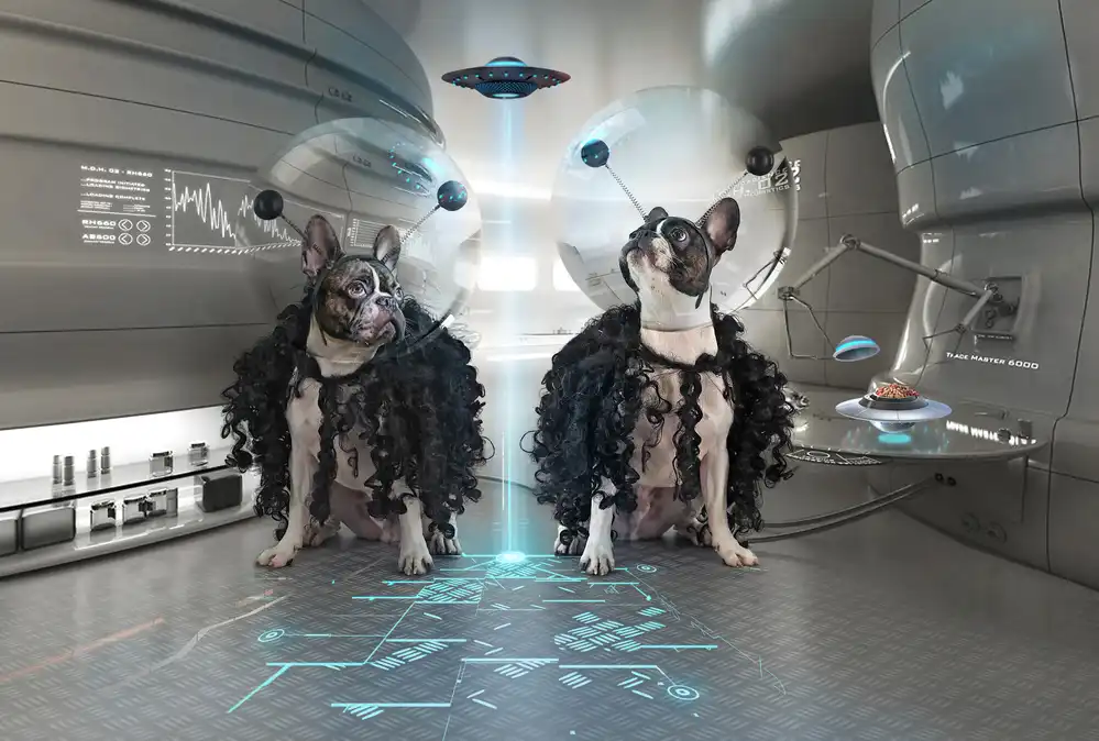 DDiArte: Perros extraterrestres