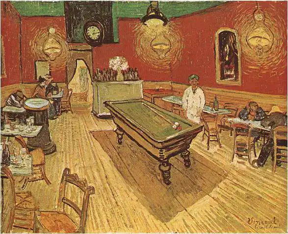 Gogh, Vincent van: Night café on Place Lamartine