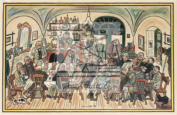 Lada, Josef: Auberge de Fête 1932