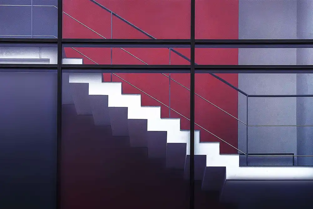 Mihailowitsch, Pia: stairs a la mondrian