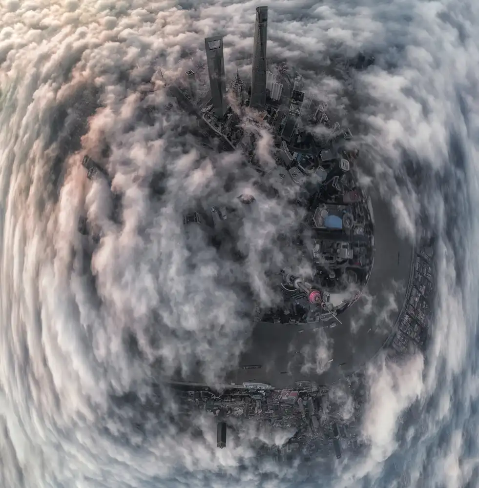 Huang, Stan: Shanghai Aerial Pano